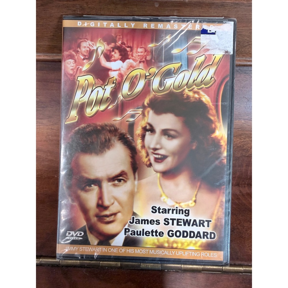 Pot O Gold DVD James Stewart Paulette Goddard Musical Comedy Remastered 1941